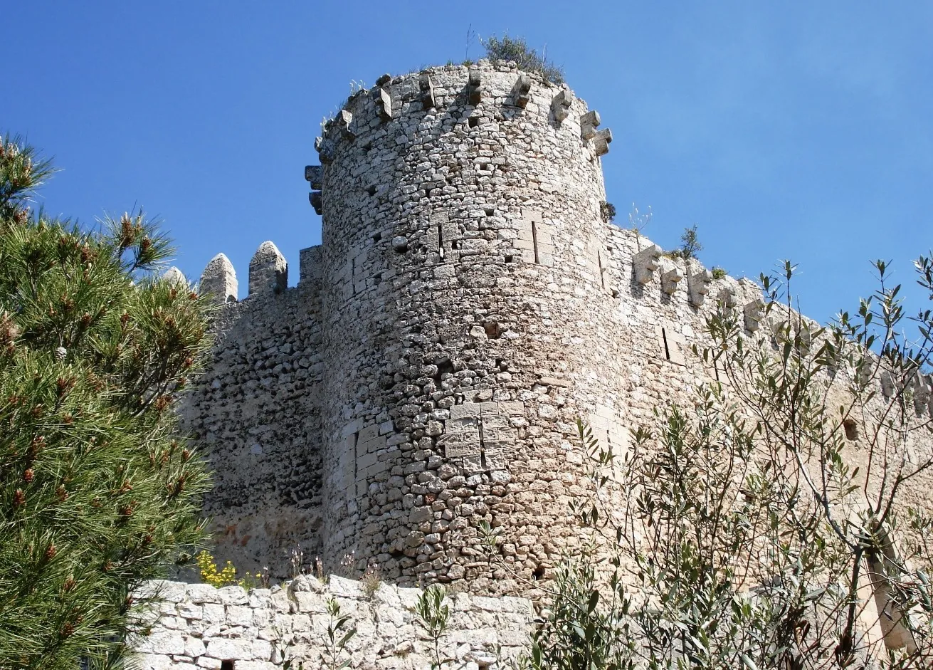 Mallorca - Castell de Santueri (Detail)