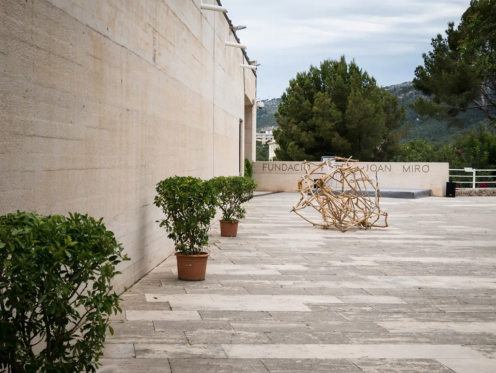 Fundació Pilar i Joan Miró a Mallorca Vorplatz