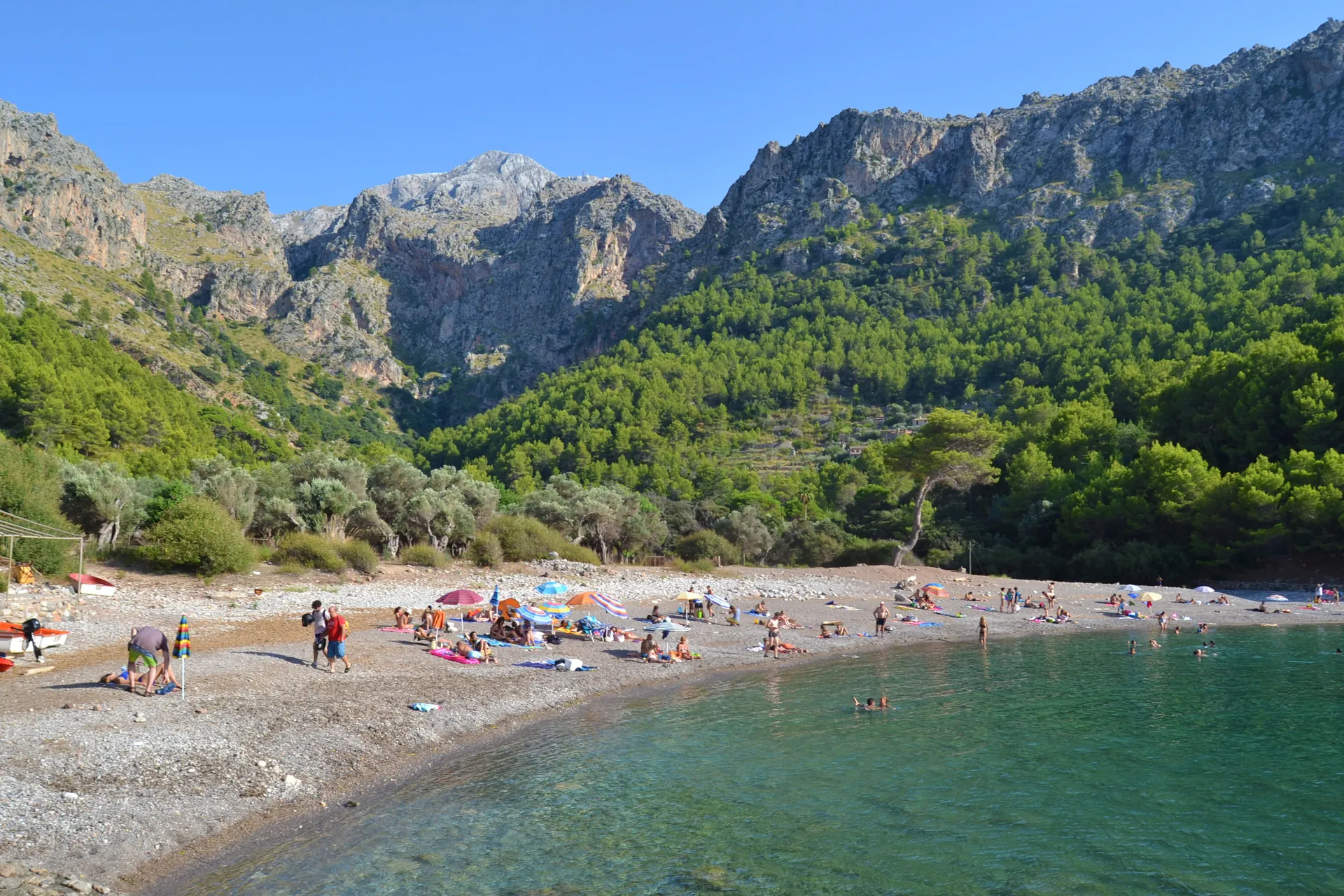Sa Cala Tuent, Escorca, Mallorca, España